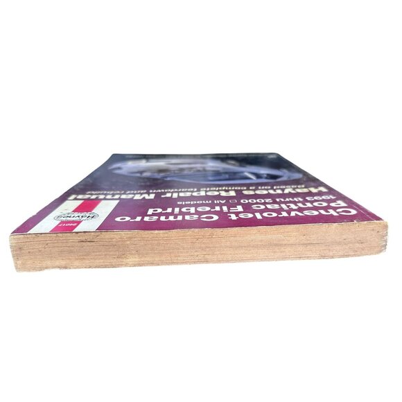 Vtg Haynes Automotive Repair Manual Chevrolet Camaro Pontiac Firebird 1993-2000 - Picture 7 of 7